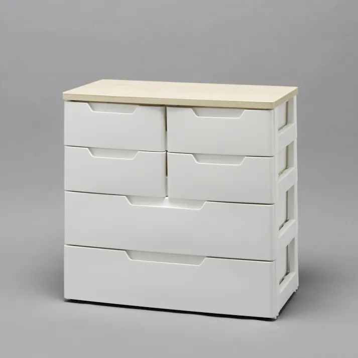 アイリスオーヤマ MUチェスト MU-7224 ホワイト/ペアー リビング 衣類 収納 クローゼット 押入れ ワイド多段式収納 4967576148818【別送品】