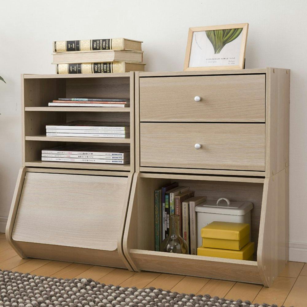 アイリスオーヤマ MUチェスト MU-7232 木目ブラウン リビング 衣類