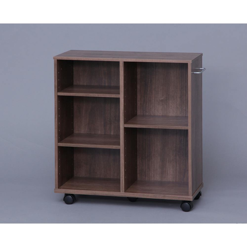 アイリスオーヤマ 収納カート SYR-6026 ブラウン 収納 整理整頓 多目的棚 4967576179447 本棚・書棚 アイリスオーヤマ 収納カート SYR-6026 ブラウン 収納 整理整頓 多目的棚 4967576179447 本棚・書棚