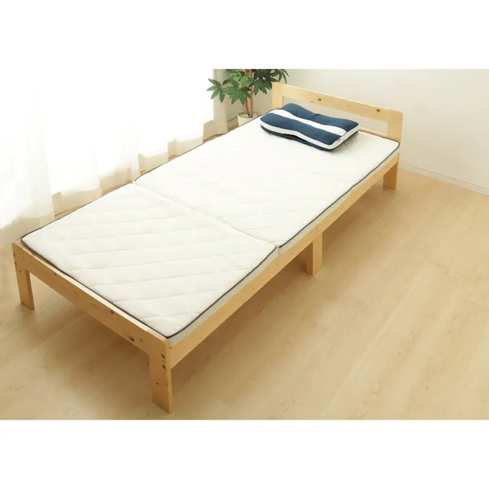 アイリスオーヤマ 高さ調整ピロー スタンダード ハード PMH-M ブルー 高さ 睡眠 枕 4967576194747【別送品】