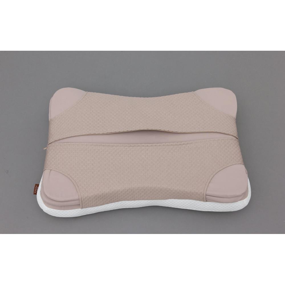 アイリスオーヤマ 高さ調整ピロー ハイクラス ハード PM4H-M ブラウン 高さ 睡眠 枕 4967576194785【別送品】