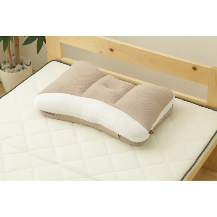 アイリスオーヤマ 高さ調整ピロー ハイクラス ハード PM4H-M ブラウン 高さ 睡眠 枕 4967576194785【別送品】