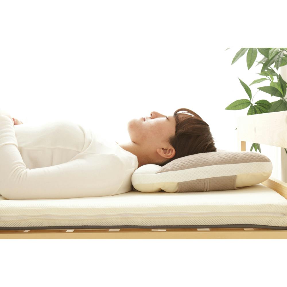 アイリスオーヤマ 高さ調整ピロー ハイクラス ハード PM4H-M ブラウン