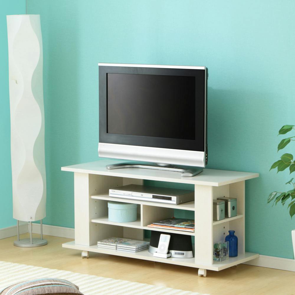 アイリスオーヤマ AVボード オープンタイプ OAB-100 オフホワイト 家具