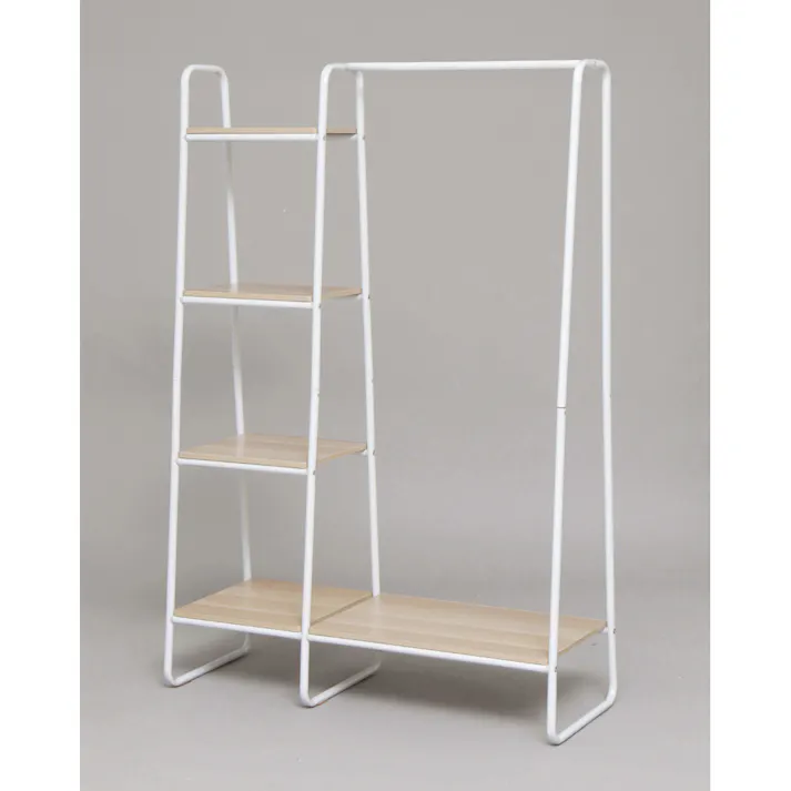 アイリスオーヤマ スタイルハンガー2WAYタイプ プレミアム ボード1枚+ラック付き PI-B3 ホワイト 収納 整理整頓 パイプハンガー ハンガーラック 4967576292603【別送品】