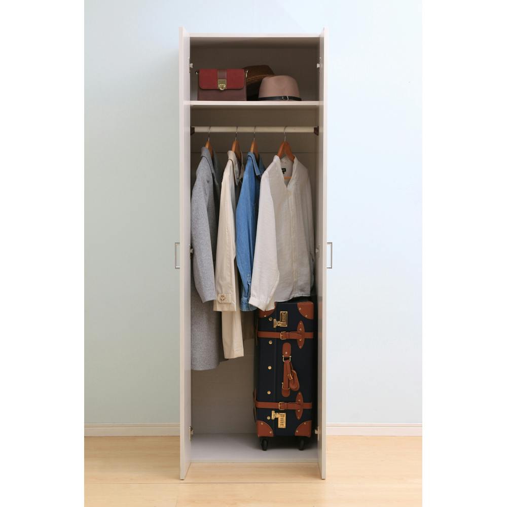 アイリスオーヤマ ワードローブ WDR-1860 オフホワイト 収納 整理整頓