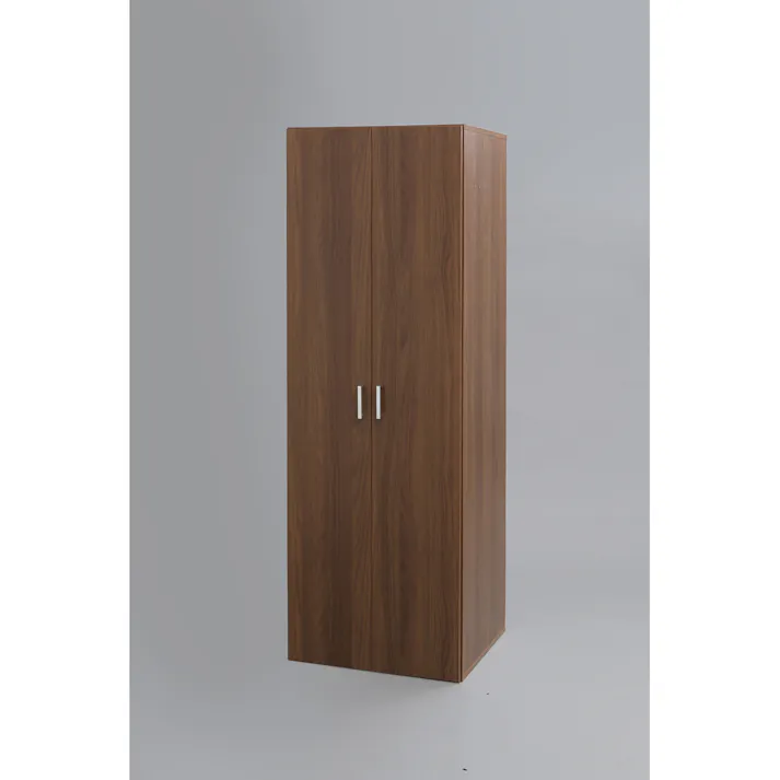 アイリスオーヤマ ワードローブ WDR-1860 ウォールナット 収納 整理整頓 パイプハンガー ハンガーラック 4967576353182【別送品】