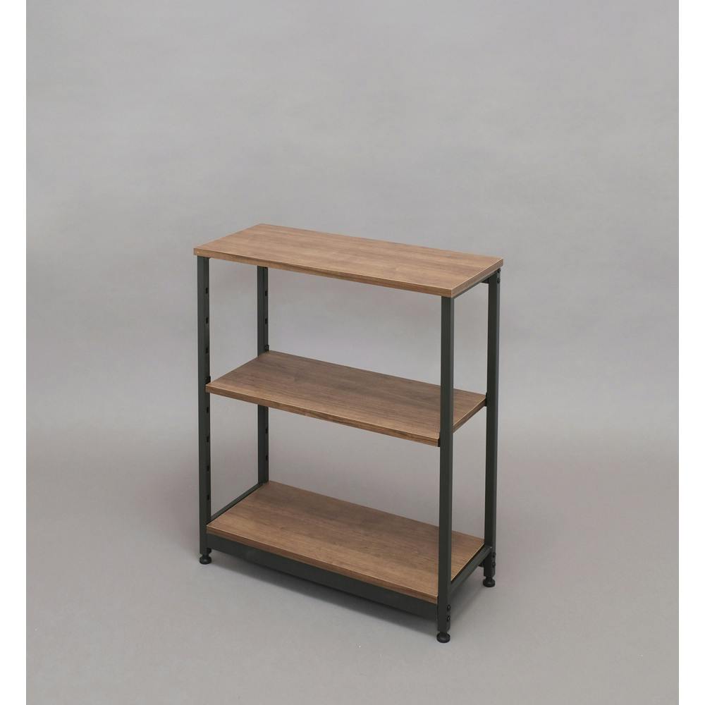 新品未使用箱不良　山善　アイアンレンジラツクMWIR60(OAK/SBK) 新品未使用箱不良 山善 アイアンレンジラツクMWIR60(OAK/SBK