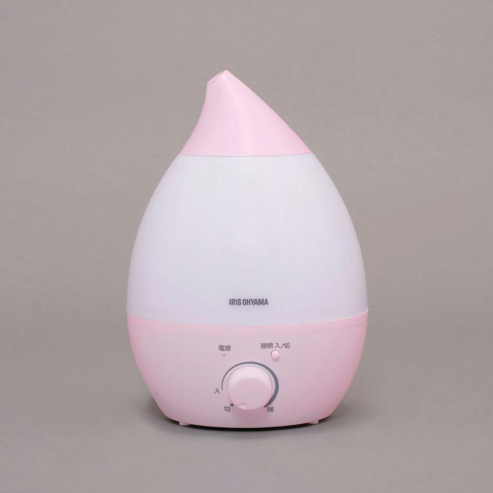 【新品未使用】IRIS OHYAMA UHM-280S-W 超音波式加湿器 加湿器 超音波式 280ml UHM-280SM-DT