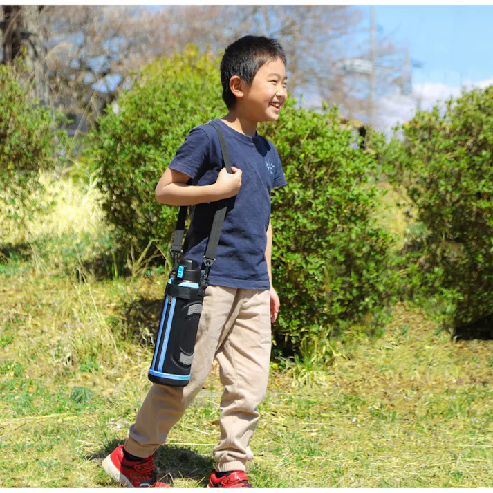 アイリスオーヤマ ステンレスケータイボトル ダイレクトボトル DB-1500 ブルー 水筒 マグボトル 4967576416122【別送品】