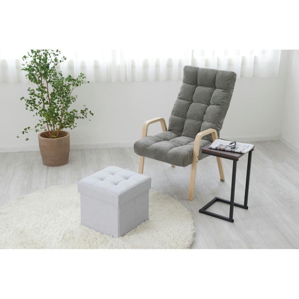 ナチュラルウッド アームチェア グレークッション ナチュラルウッド アームチェア グレークッション