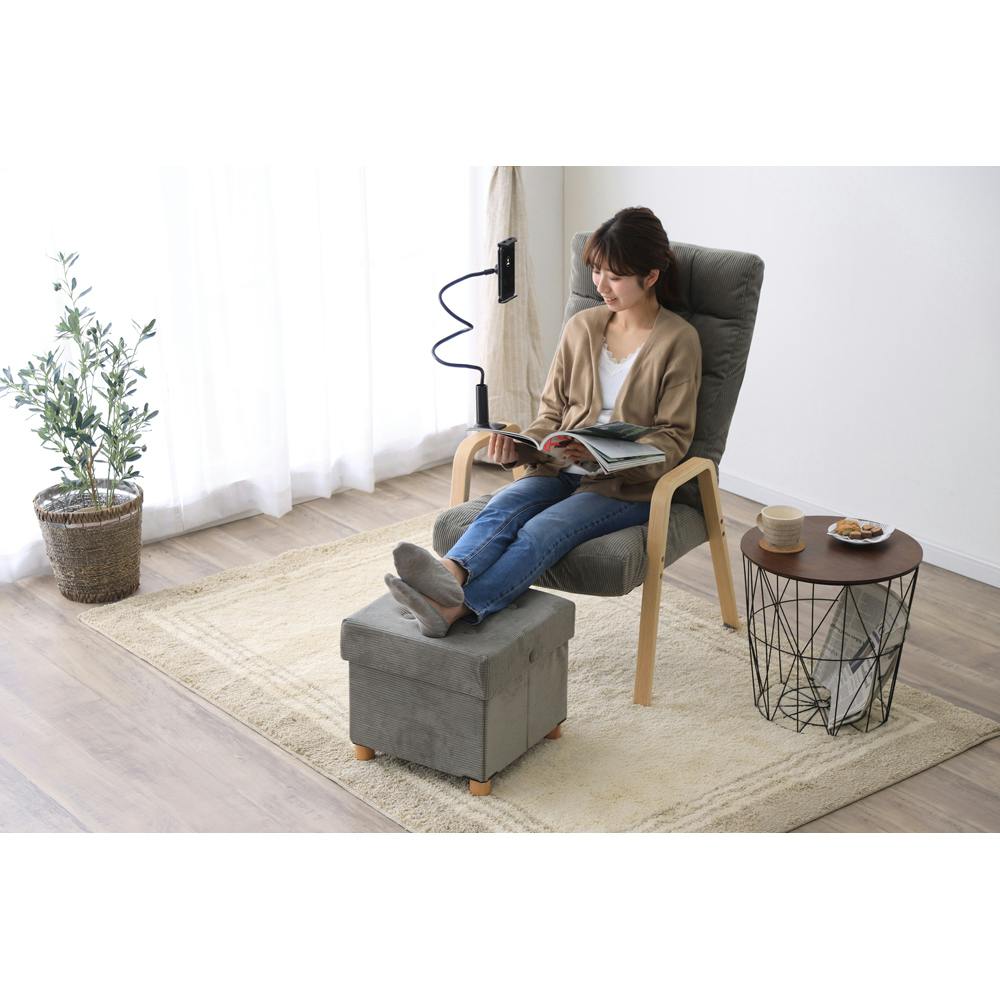 ナチュラルウッド アームチェア グレークッション 楽天市場】ウッドアームチェア Lサイズ WAC-L ファブリック