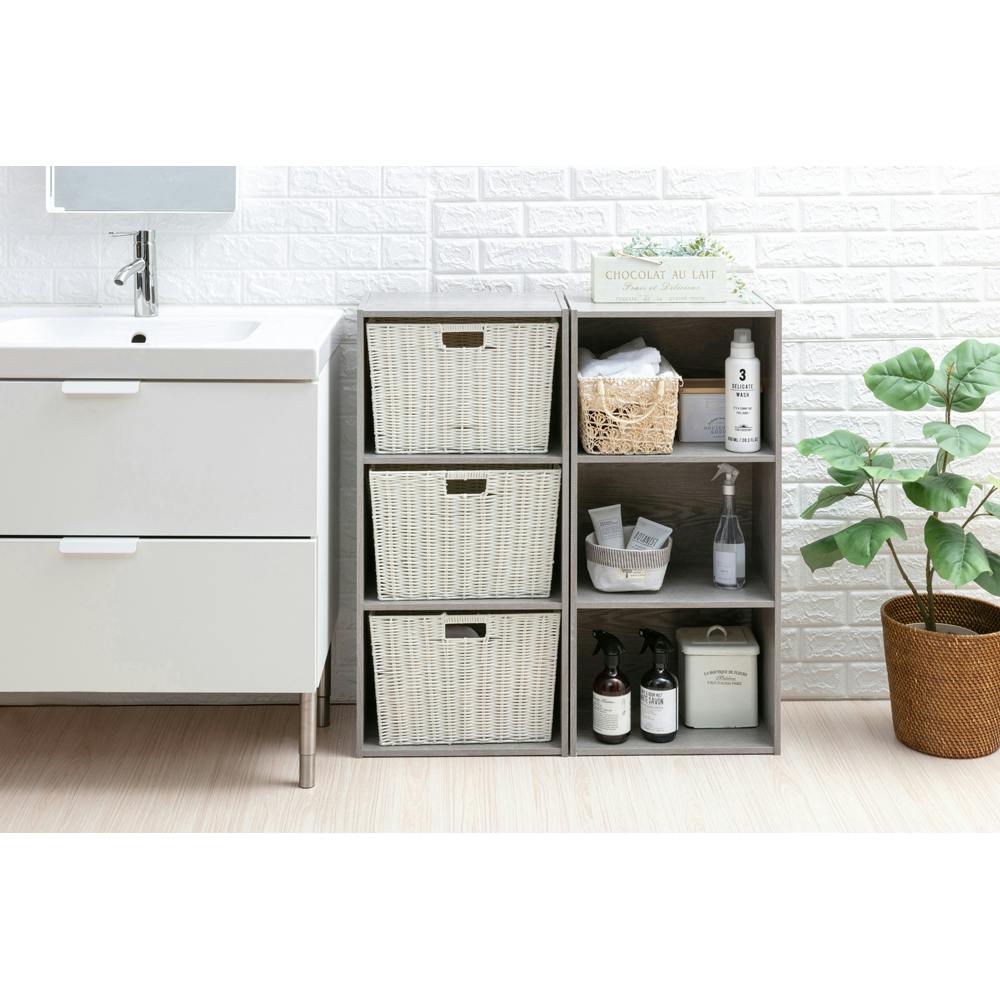 アイリスオーヤマ CBボックス CX-3 アッシュグレー 収納 整理整頓 CB