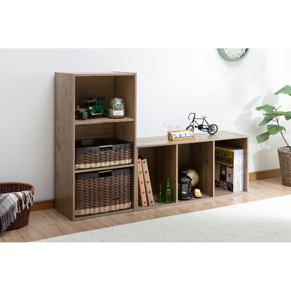 アイリスオーヤマ CBボックス CX-3 アッシュブラウン 収納 整理整頓 CB