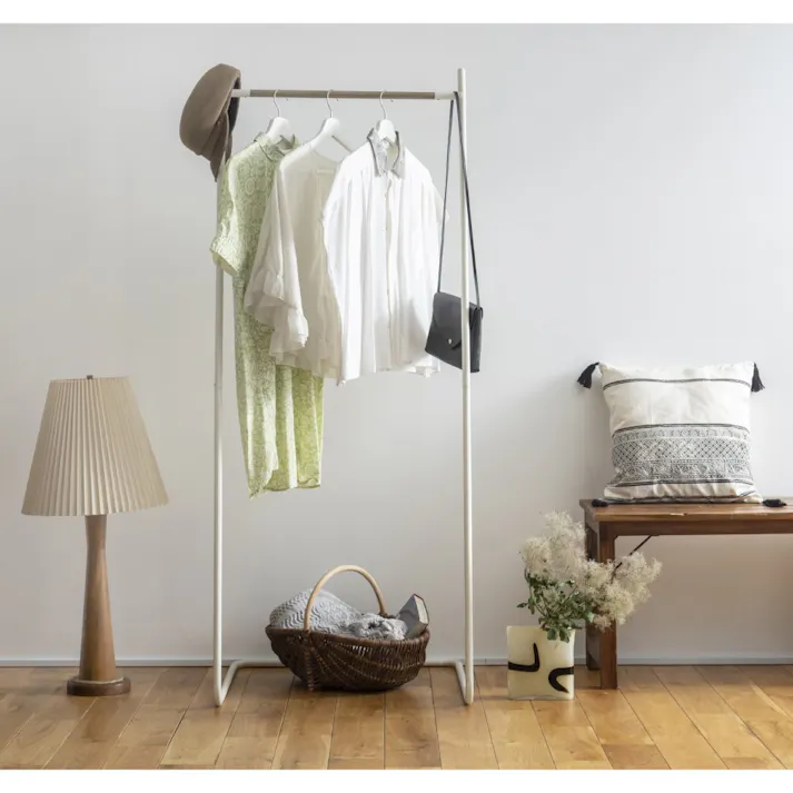 アイリスオーヤマ スタイルハンガー ベーシックタイプ PI-B150 ホワイト 収納 整理整頓 パイプハンガー ハンガーラック 4967576444439【別送品】