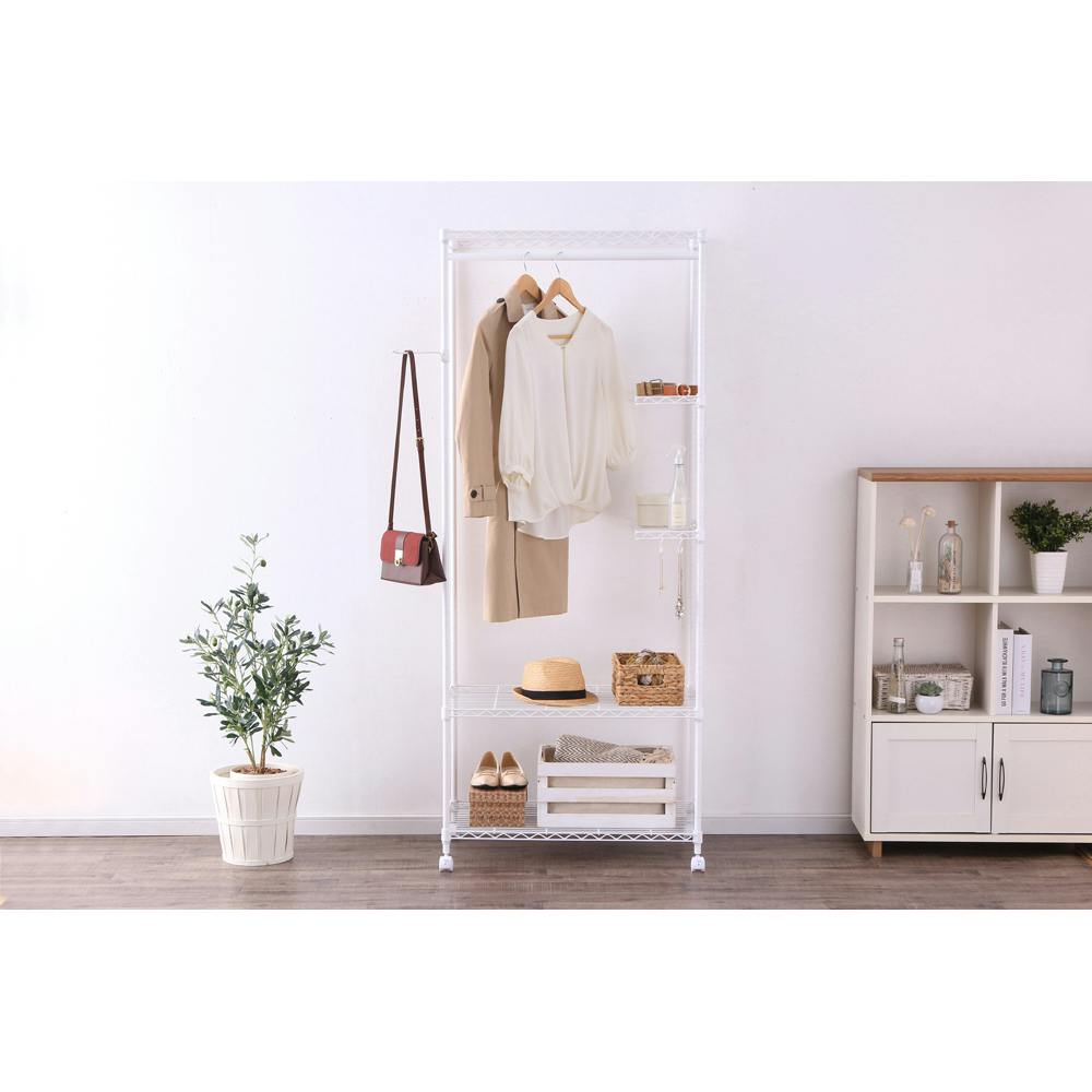 アイリスオーヤマ カラーメタル ワードローブ ラックタイプ CMWR-75183