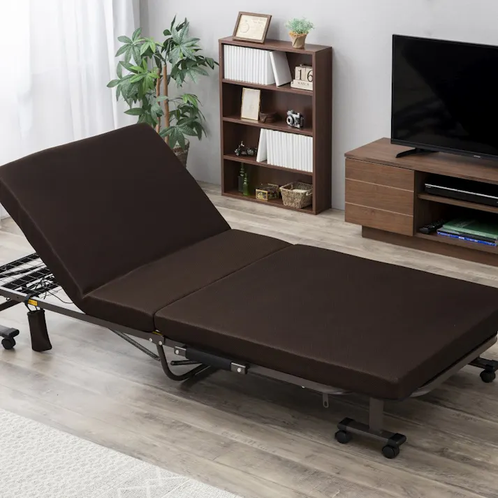 アイリスオーヤマ 折りたたみ電動リクライニングベッド OTB-FDN 寝室 睡眠 ベッド 折りたたみ 電動 4967576472449【別送品】