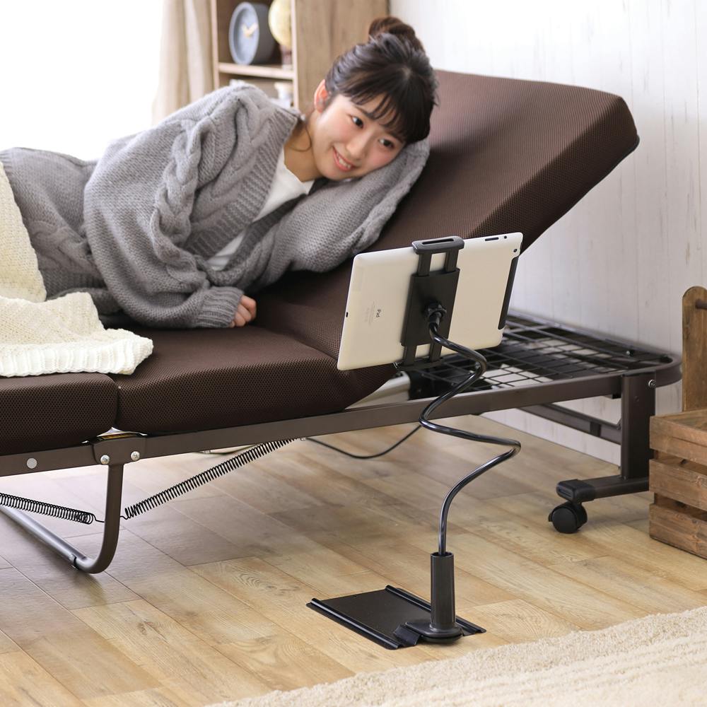 アイリスオーヤマ 折りたたみ電動リクライニングベッド OTB-FDN