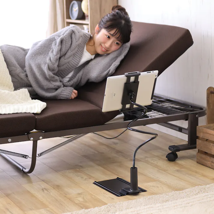 アイリスオーヤマ 折りたたみ電動リクライニングベッド OTB-FDN 寝室 睡眠 ベッド 折りたたみ 電動 4967576472449【別送品】