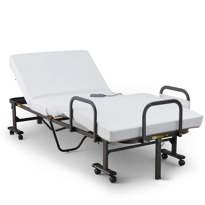 アイリスオーヤマ 折りたたみ電動リクライニングベッド OTB-BDH 寝室 睡眠 ベッド 折りたたみ 電動 4967576472456【別送品】