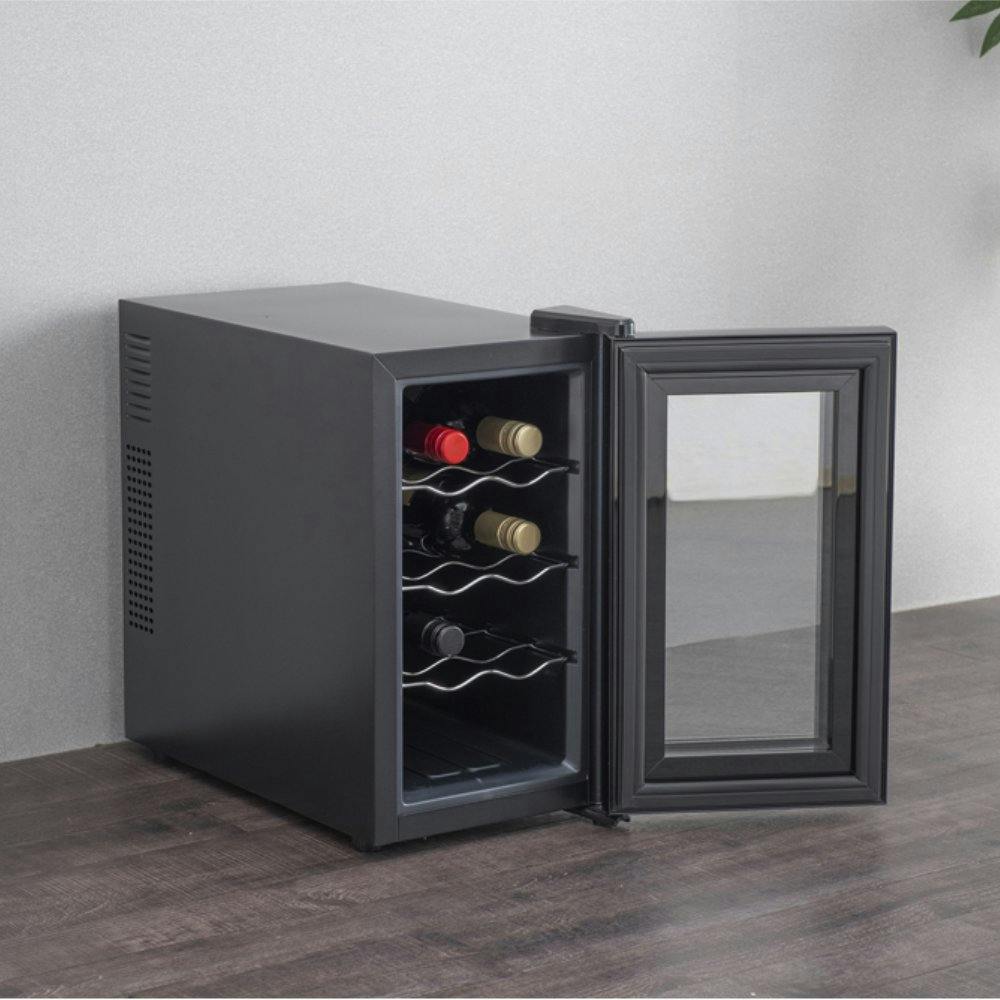 アイリスオーヤマ ワインセラー 25L IWC-P081A-B ブラック 冷蔵庫