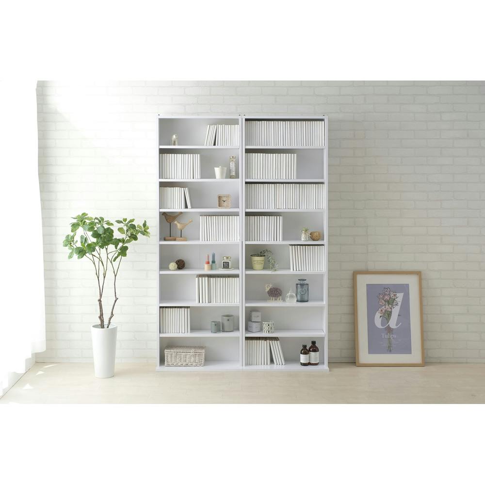 アイリスオーヤマ コミックラック ハイタイプ CORK-1860 ホワイト 収納