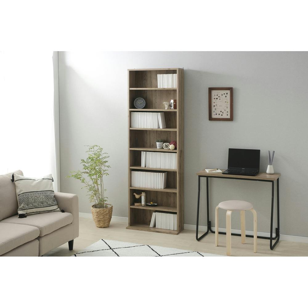 アイリスオーヤマ コミックラック ハイタイプ CORK-1860 アッシュ