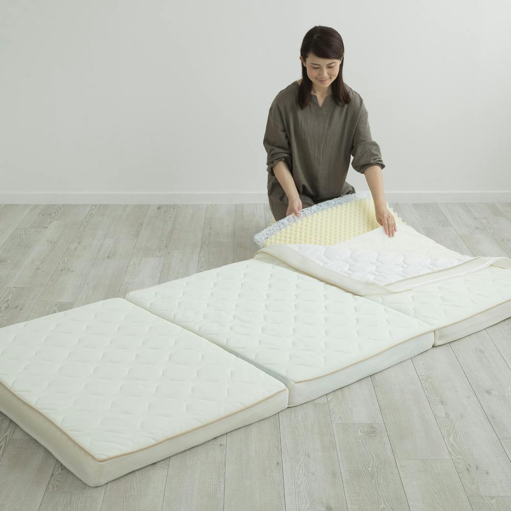 アイリスオーヤマ エアリーハイブリッドマットレス センターフィット