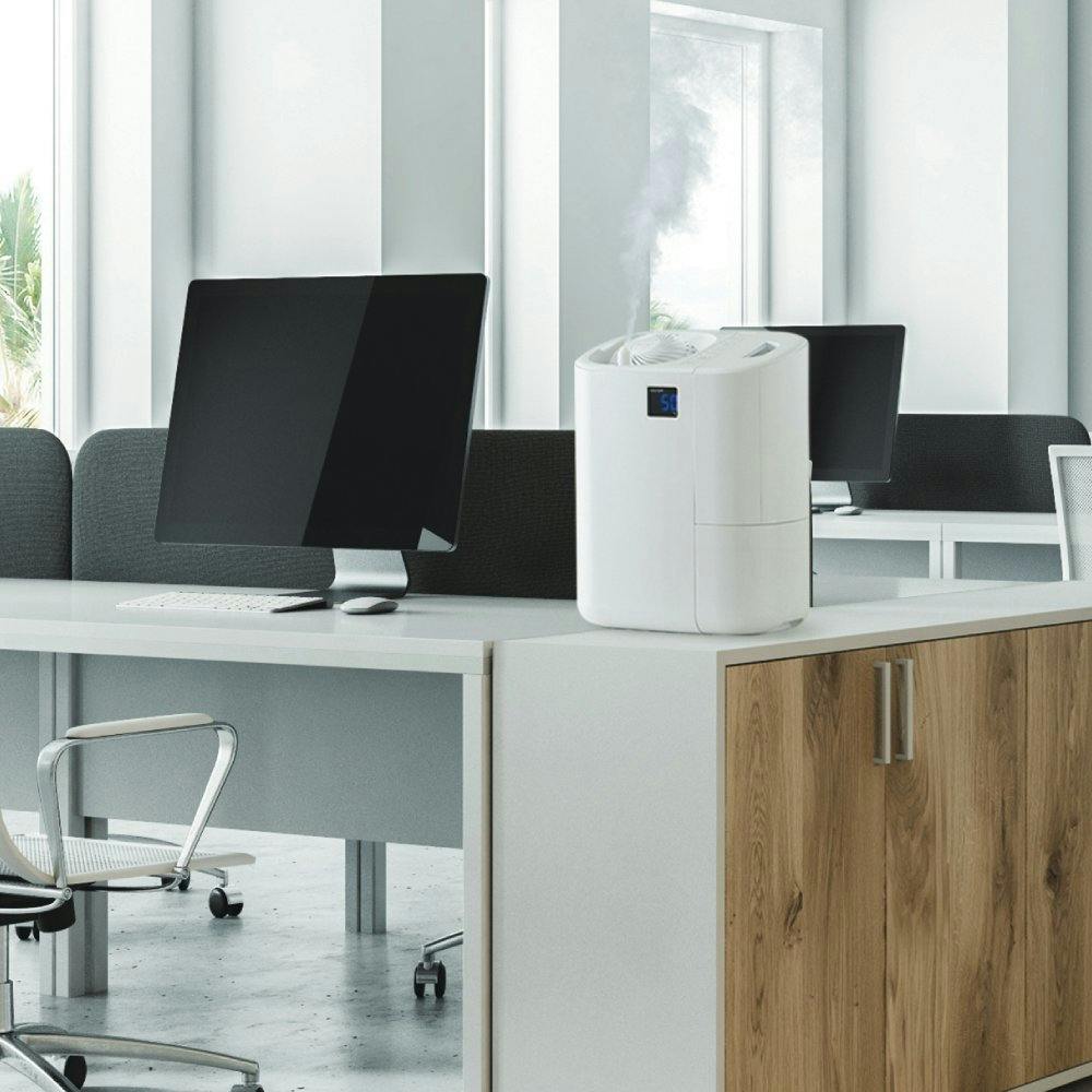 アイリスオーヤマ サーキュレーター加湿器 HCK-5520-W ホワイト 喉 声