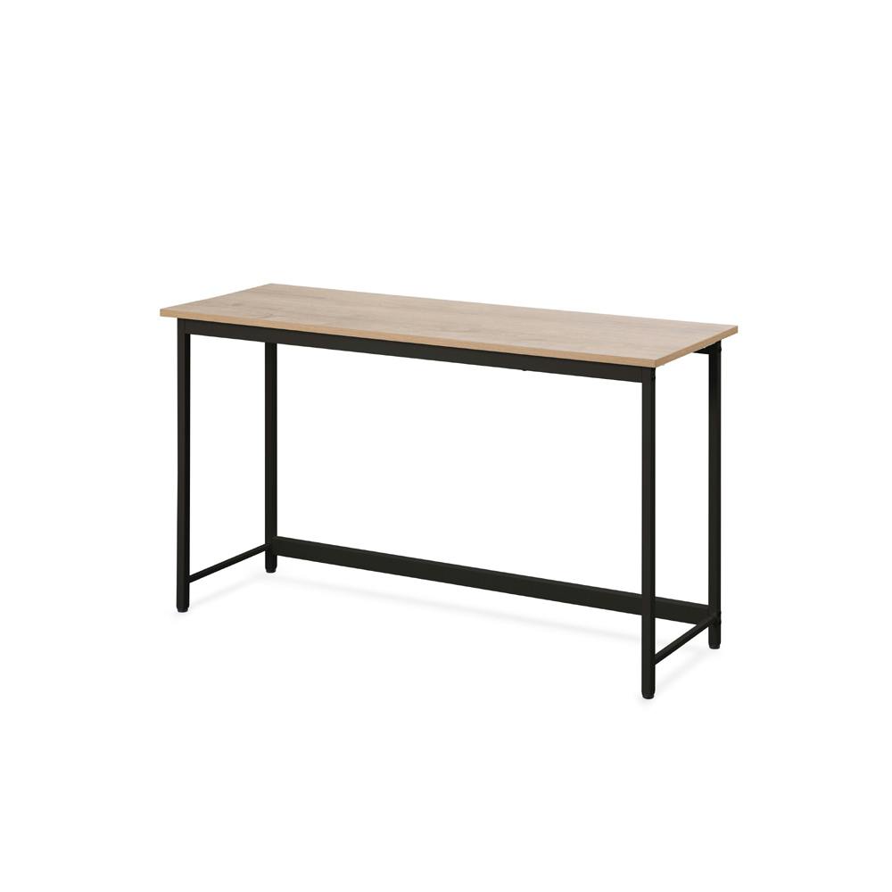 アイリスオーヤマ ベーシックデスク1200×400 BDK-1240 ライトナチュラル/ブラック リビング ワーク オフィス デスク 4967576532976【別送品】