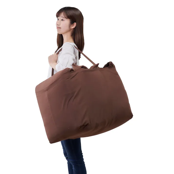 アイリスオーヤマ コンパクト布団 5点セット KFS-C5S ブラウン 布団セット 布団・カバー 4967576542821【別送品】