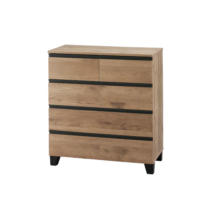 アイリスオーヤマ ウッドチェスト 脚付き WCHL-790 アッシュブラウン 収納 整理整頓 衣類 リビング 4967576544191【別送品】