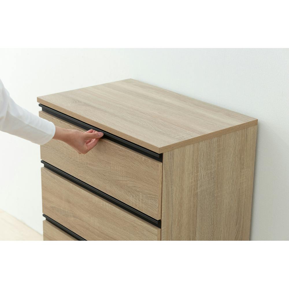 しおん　アイリスオーヤマ　ウッドチェスト　ライトナチュラル ウッドチェスト｜4段｜ライトナチュラル K296229 │【公式】SIMPLE