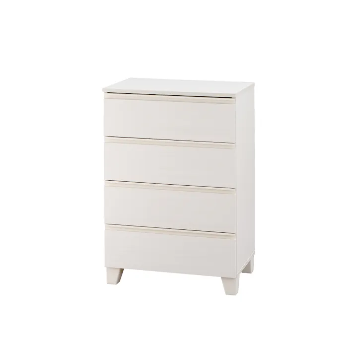 アイリスオーヤマ ウッドチェスト 脚付き WCHL-590 オフホワイト 収納 整理整頓 衣類 リビング 4967576544245【別送品】