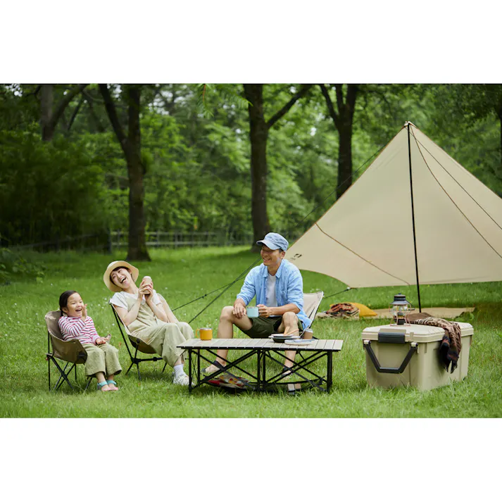 アイリスオーヤマ ウッドグレインテーブル WGT-1100 ナチュラル キャンプ バーベキュー レジャー用品 4967576544283【別送品】