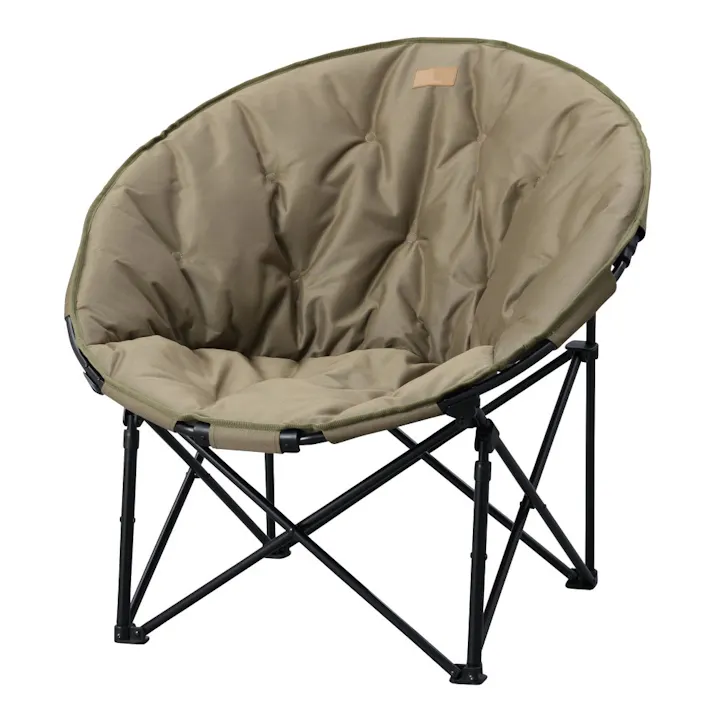 アイリスオーヤマ ムーンチェアコンパクト CC-MOC カーキ キャンプ 花見 レジャー用品 4967576544849【別送品】