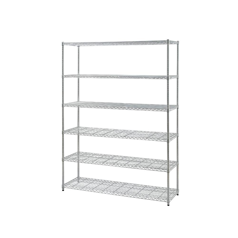 送料無料】キタジマ スチールラック KTラック ホワイトグレー 5段