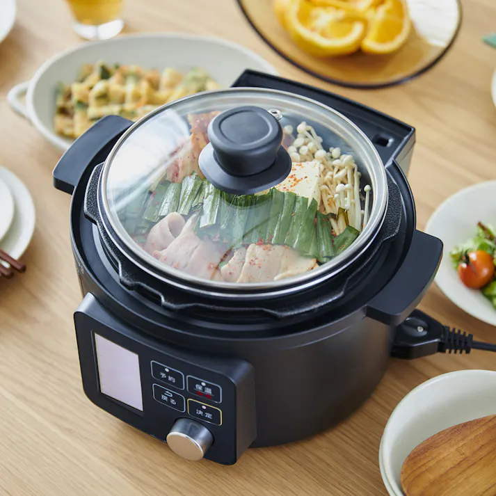 アイリスオーヤマ 電気圧力鍋用ガラスふた2.2L GA-MA2 調理家電 キッチン 自動調理鍋 料理 時短 4967576556118【別送品】