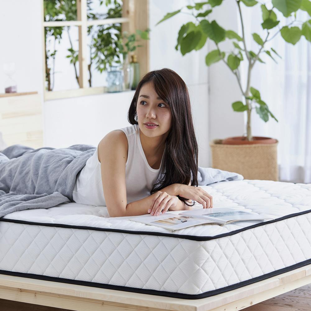 アイリスオーヤマ ポケットコイルマットレス PMTS20NR-SD