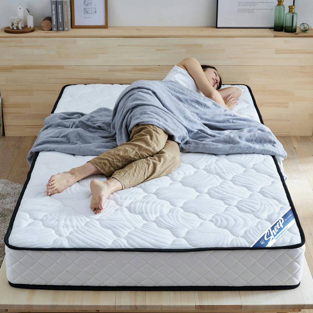 アイリスオーヤマ ポケットコイルマットレス PMTS20NR-SD ホワイト