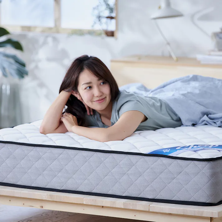 アイリスオーヤマ ポケットコイルマットレス PMTS22NR-SD ホワイト 寝室 睡眠 ベッド マットレス 4967576557801【別送品】