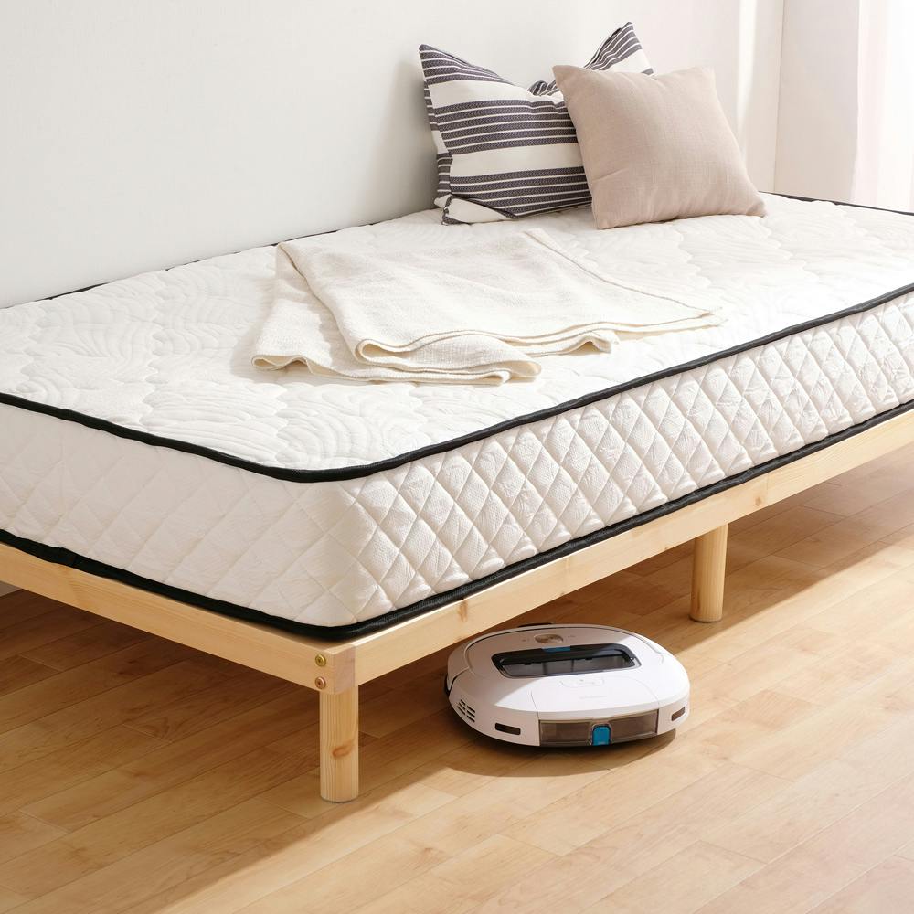 ナチュラル すのこベッド 98x207cm　引取柏市 ナチュラル すのこベッド 98x207cm 引取柏市 ナチュラル すのこベッド