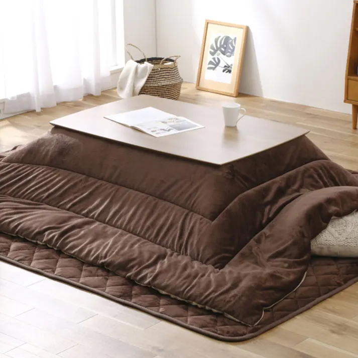 アイリスオーヤマ こたつ掛布団 KKBA-2419 ブラウン/ベージュ こたつ布団 あったか こたつ 炬燵 4967576565752【別送品】