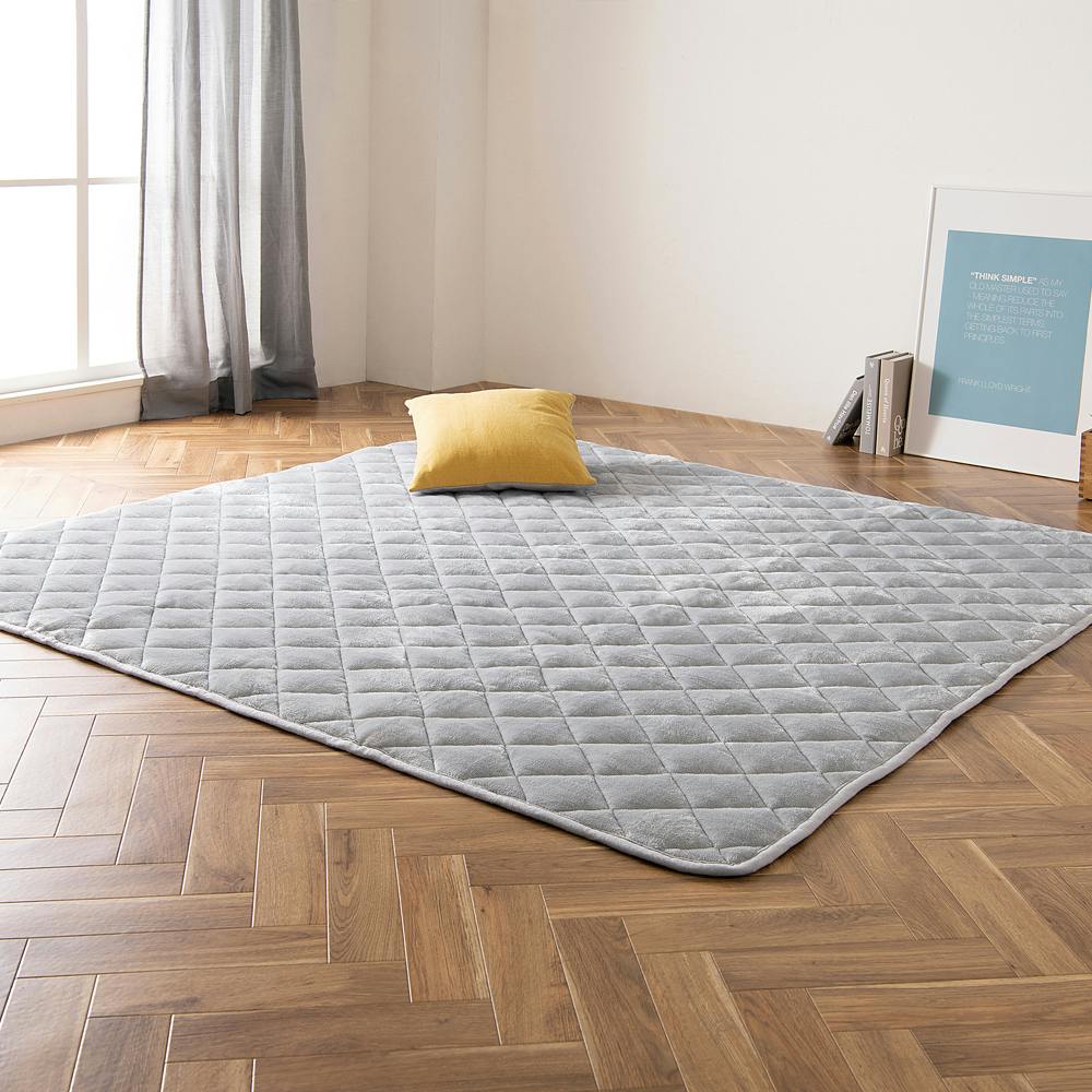 アイリスオーヤマ こたつ敷布団 KSBA-1919 グレー こたつ布団 あったか