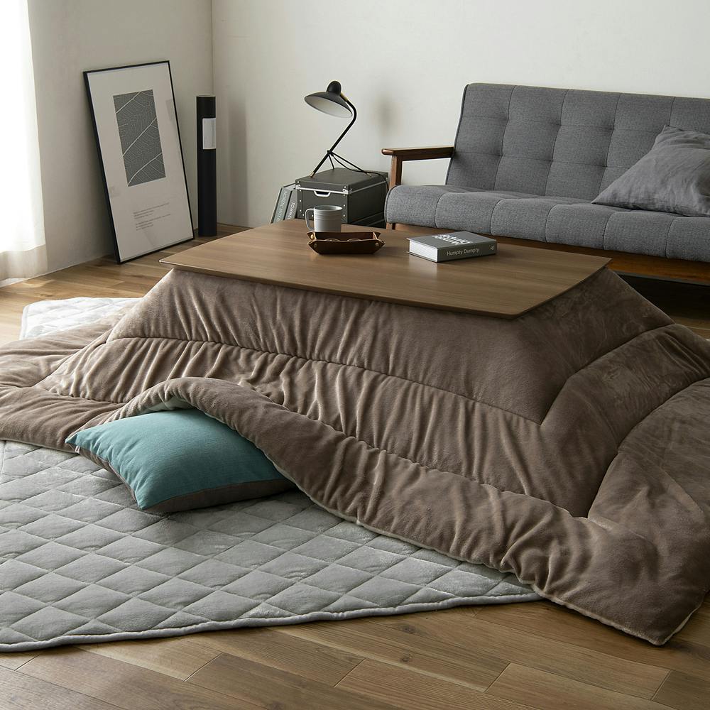 アイリスオーヤマ こたつ敷布団 KSBA-1919 グレー こたつ布団 あったか