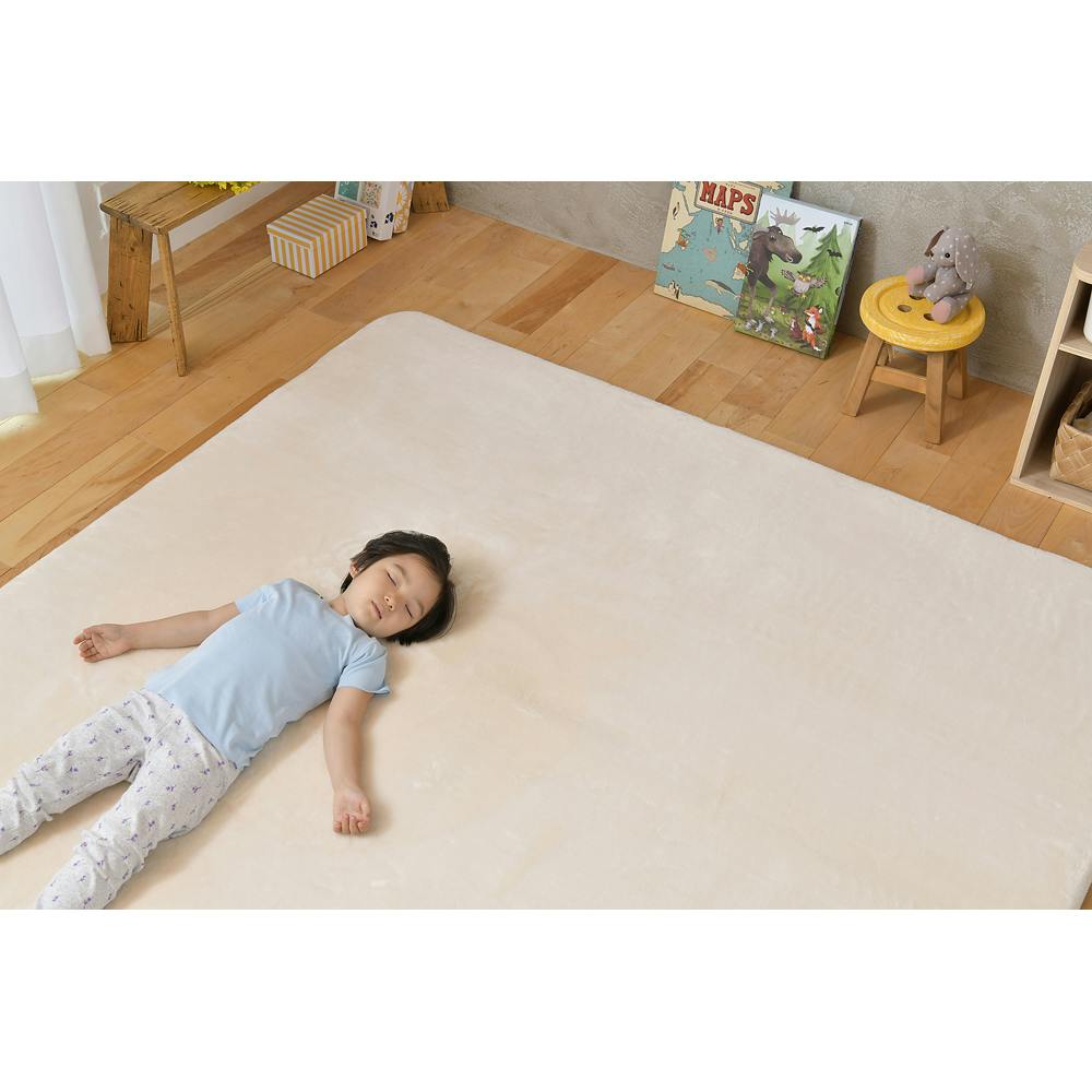 アイリスオーヤマ ラ・クッションラグ 低反発タイプ CRTE-1818