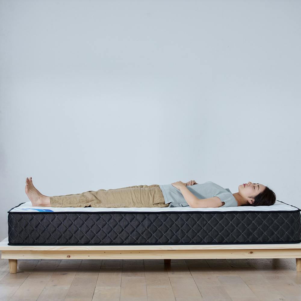 アイリスオーヤマ ポケットコイルマットレス PMTS21H-D ホワイト 寝室