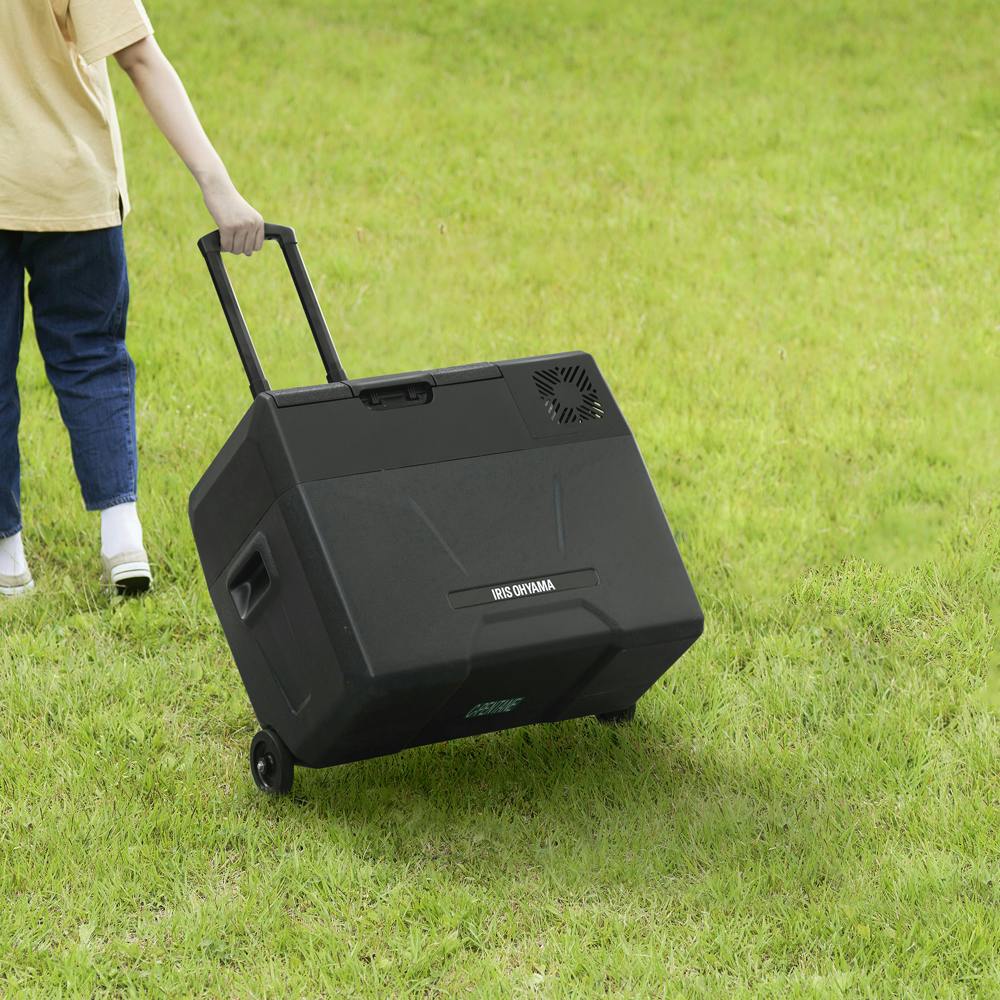 アイリスオーヤマ ポータブル冷蔵冷凍庫 40L IPD-4A-B2 ブラック