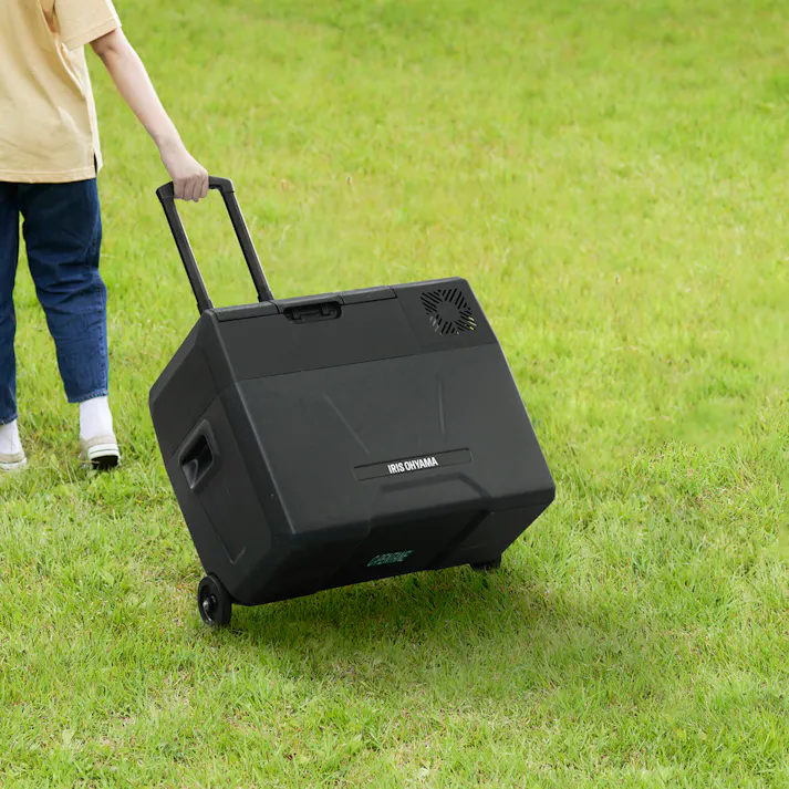アイリスオーヤマ ポータブル冷蔵冷凍庫 40L IPD-4A-B2 ブラック 冷蔵庫 冷凍庫 ストック 冷凍食品 4967576572583【別送品】