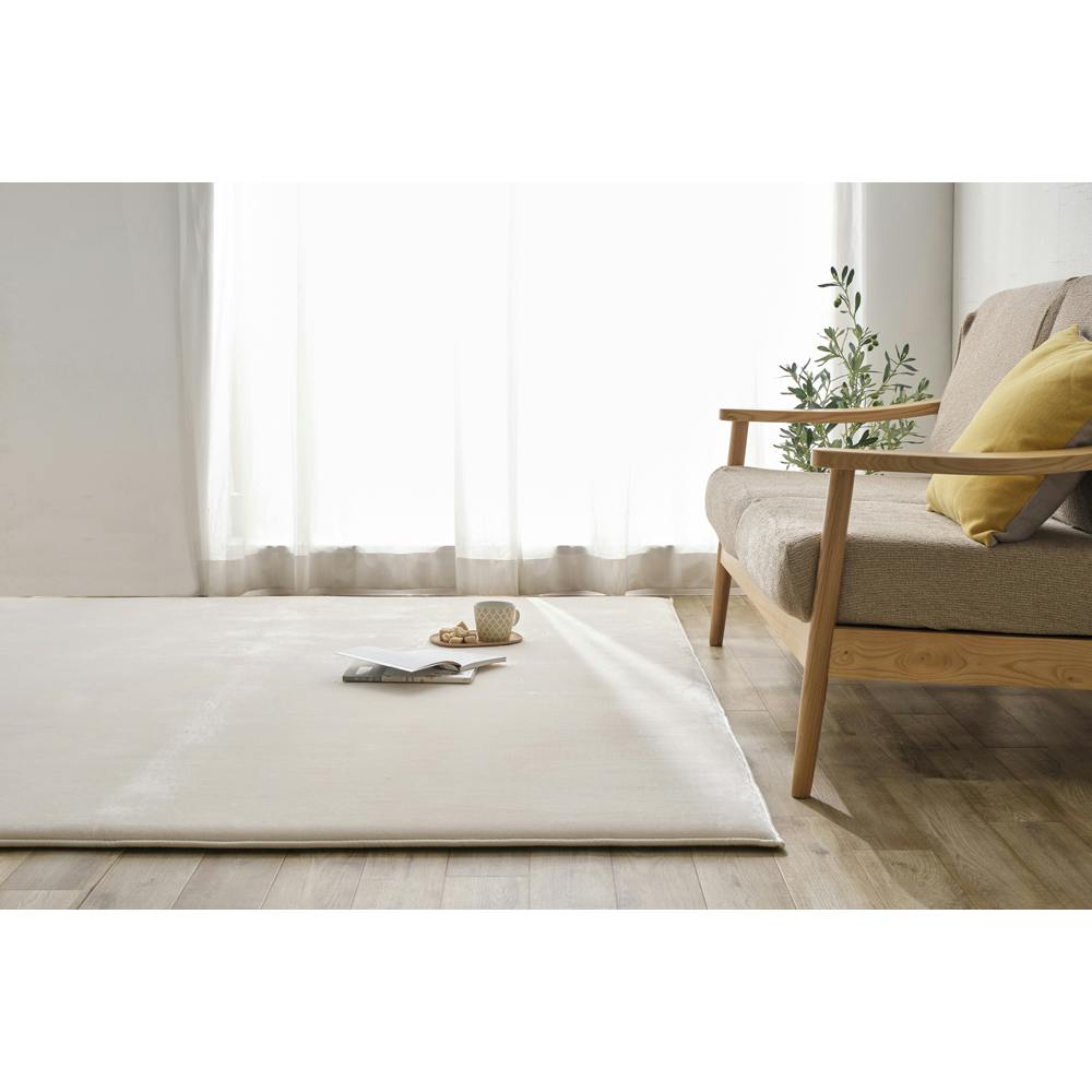 アイリスオーヤマ ラ・クッションラグ マイクロムートン ACRM-1824